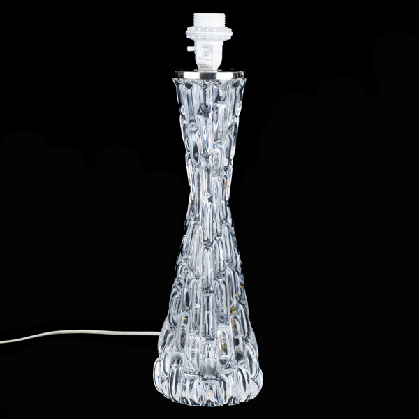 CARL FAGERLUND, bordslampa, glas, Orrefors, 1900-talets andra hälft