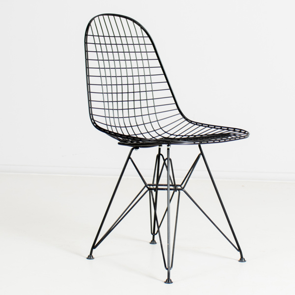 CHARLES OCH RAY EAMES, stol, 'Wire Chair", Vitra, formgiven 1951