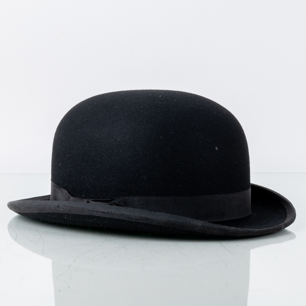 HATT, plommonstop, herr, Lock & Co Hatters St James Street London, 1900-talets mitt