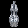 KLUCKFLASKA, glas, 1700-/1800-tal