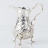 MJÖLKKANNA, silver, London, England 1700-tal 