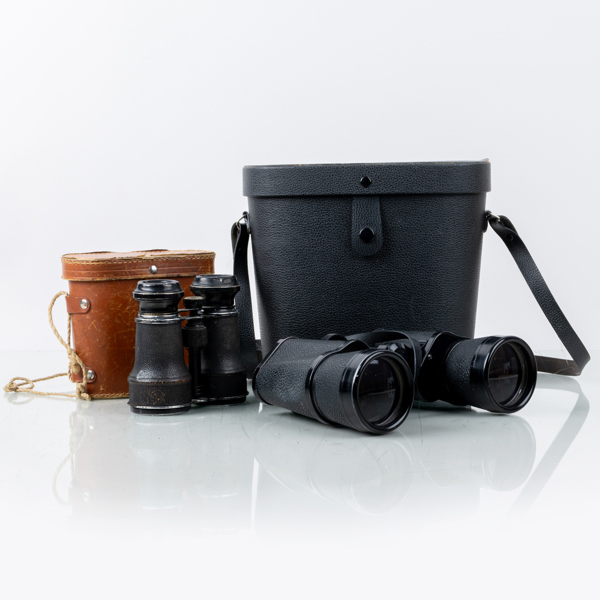 KIKARE, 2 st, bla IFBA 7 x 50, 1900-talets mitt