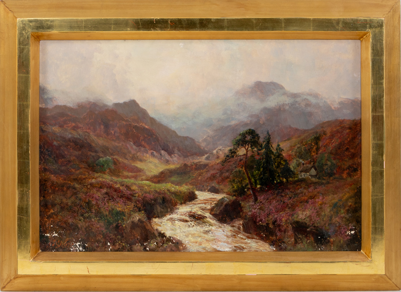 JOHN FALCONAR SLATER (Storbritannien, 1857-1937), olja på duk, signerad