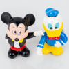 SPARBÖSSOR, 2 st, plast, Walt Disney, 1900-talets andra hälft