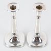 LJUSSTAKAR, 1 par, silver, T Eldh, Ceson, Stockholm 1982