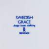 LOUISE ADELBORG, 12 mattallrikar, porslin, "Swedish grace", Rörstrand