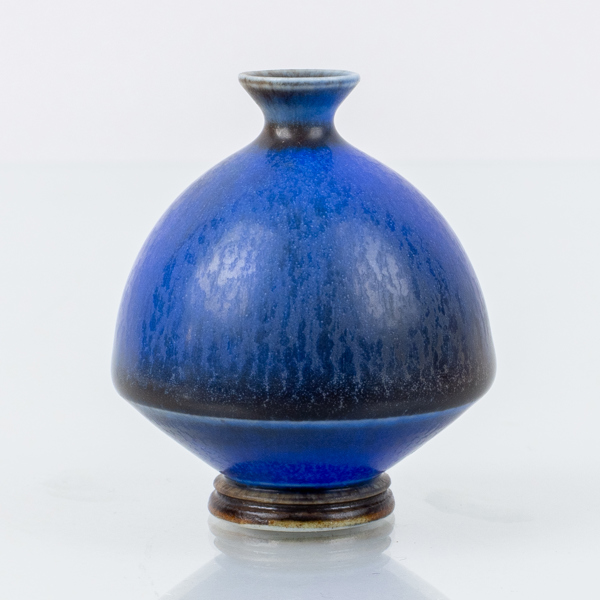 BERNDT FRIBERG, vas, miniatyr, stengods, signerad, studiohanden