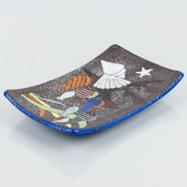 ANNA-LISA THOMSON, fat, keramik, "Havsflora", Upsala Ekeby