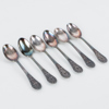 KAFFESKEDAR, 6 st, silver, 1900-tal