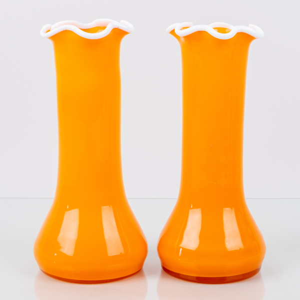 VASER, 1 par, glas, Göteborgs glasbruk, 1900-talets första hälft