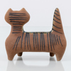 LISA LARSON, figur, stengods, "Katt" ur serien Lilla Zoo, Gustavsberg