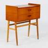 SÄNGBORD, teak, 1950-/60-tal