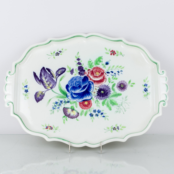 EUGEN TROST, bricka, porslin, 1950-tal