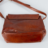 THE BRIDGE, handväska, brunt skinn, 1900-/2000-tal