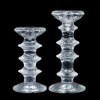 TIMO SARPANEVA, 2 st ljusstakar, glas, "Festivo", Iittala