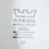 GUNVOR OLIN-GRÖNQVIST, 12 st servisdelar, keramik, "Riikka", Arabia, Finland