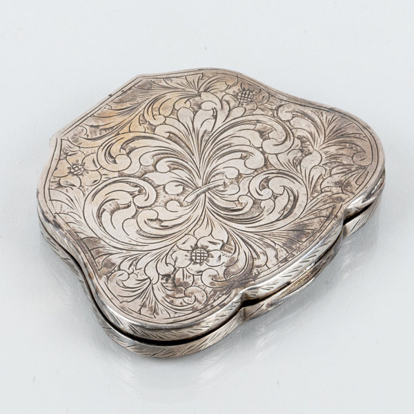 PUDERDOSA, silver, 1900-talets första hälft