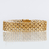 ARMBAND, 18k guld, bismarck, tot vikt ca 29,9 g