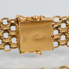 ARMBAND, 18k guld, bismarck, tot vikt ca 29,9 g