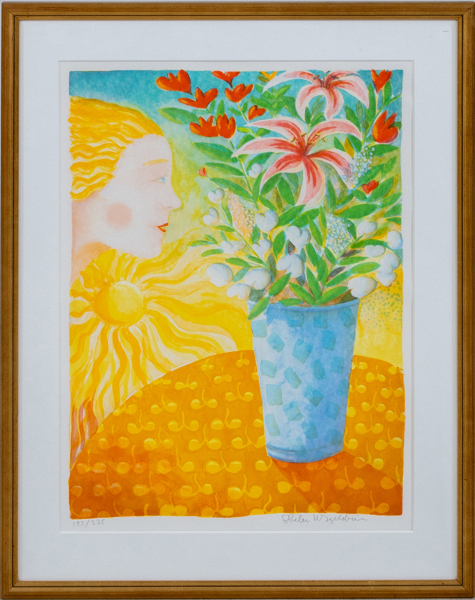  STEFAN W IGELSTRÖM, färglitografi, signerad och numrerad 193/225