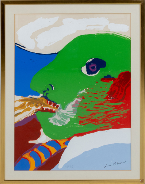 BENGT LINDSTRÖM (1925-2008), färglitografi, signerad och numrerad 53/135