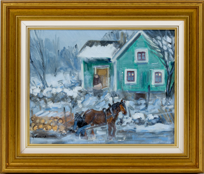 ÅKE WICKSTRÖM (1927-2019), olja på duk, signerad