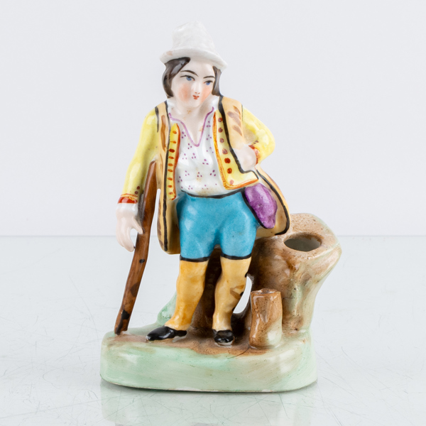 FIGURIN, porslin, England, 1900-tal