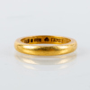 RING, 23k guld, svenska stämplar 1943