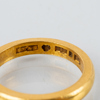 RING, 23k guld, svenska stämplar 1943