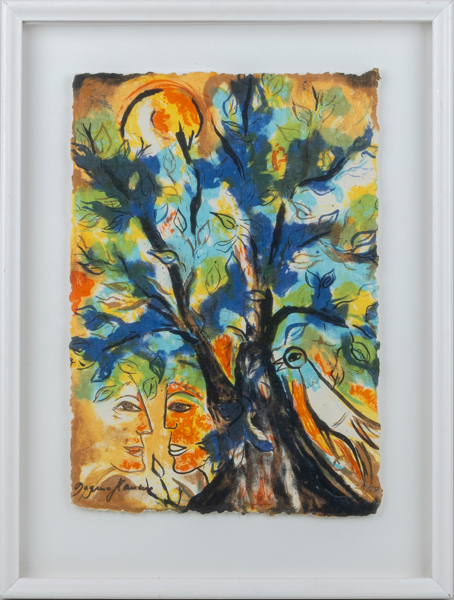 DAGMAR GLEMME (född 1942), färglitografi, signerad och numrerad 215/250