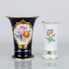 MEISSEN, 2 st, vaser, porslin, Tyskland, 1900-talets andra hälft