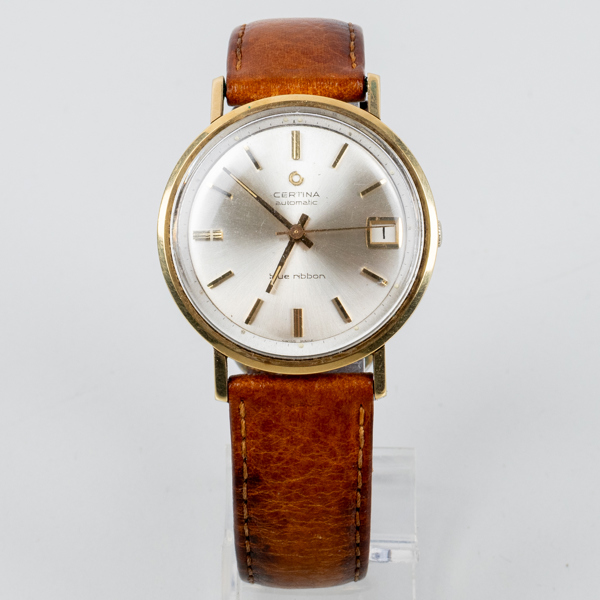 CERTINA, armbandsur, "Blue Ribbon", automatic, gulddoublé, 1900-talets mitt