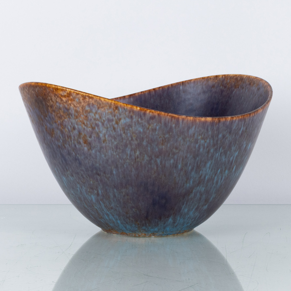 GUNNAR NYLUND, skål, stengods, Rörstrand, signerad