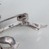BROSCHER, 3 st, metall och silver, 1900-tal 