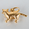HÄNGE, 18k guld, i form av katt