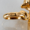 HÄNGE, 18k guld, i form av katt
