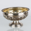 SKÅL PÅ FOT, silver, Ryssland 1832