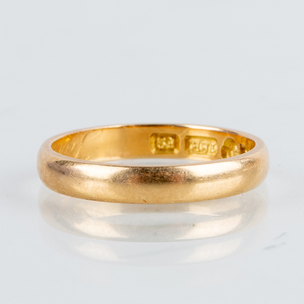 RING, 18k guld, CG Hallberg, 1956