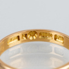 RING, 18k guld, CG Hallberg, 1956
