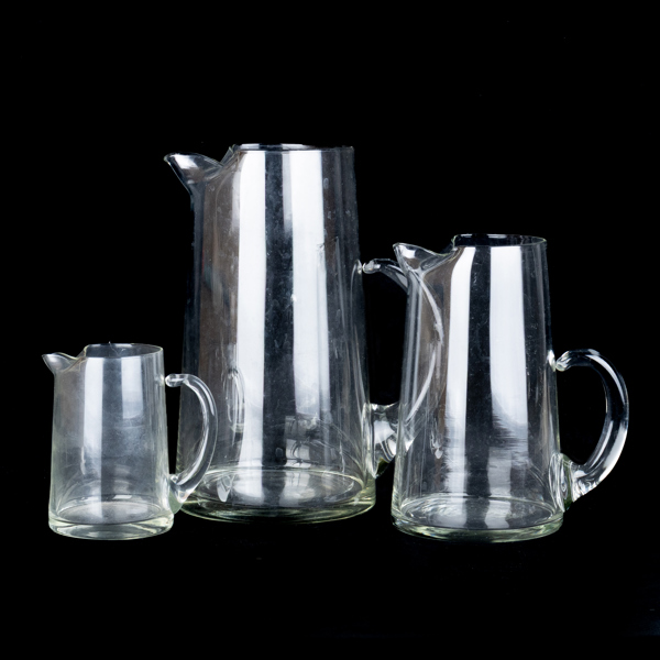 BRINGARE, 3 st, glas, 1900-talets andra hälft