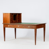 SKRIVBORD, med uppsats, gustaviansk stil, 1800-/1900-tal