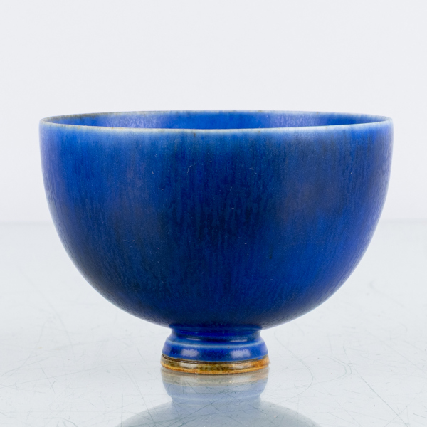 BERNDT FRIBERG (1899-1981), skål, stengods, Gustavsbergs studio, signerad och daterad 1970