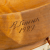  ANDERS SUNNA (född 1937), ceremonitrumma med hammare, sk trolltrumma, signerad och daterad 1987