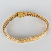 ARMBAND, 18k guld, vikt ca 22 g 