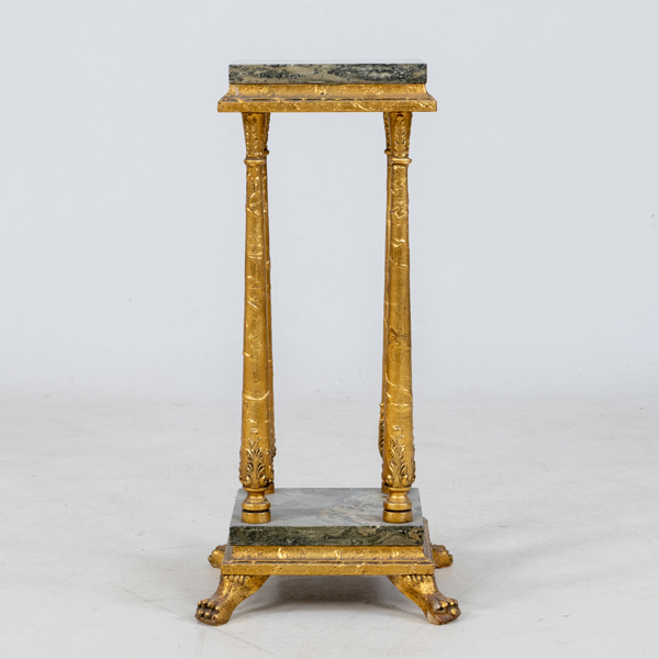 PIEDESTAL, bronserad, 1900-tal