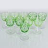 VINGLAS, 10 st, glas, 1900-tal