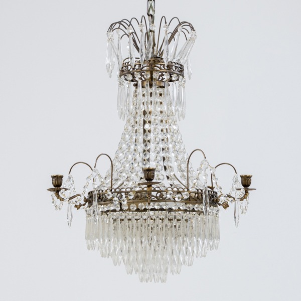 LJUSKRONA, gustaviansk stil, 1900-talets andra hälft