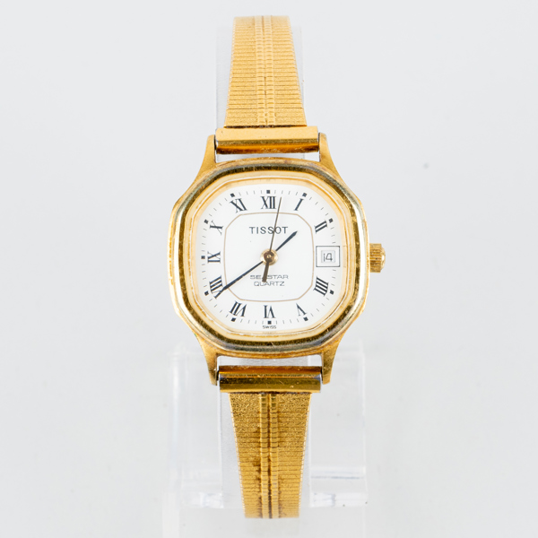 ARMABANDSUR, guld på stål, Tissot Seastar, 1900-talets andra hälft