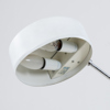 ANDERS PERSSON, golvlampa, kromad metall, "Simris", Ateljé Lyktan, 1970-/80-tal