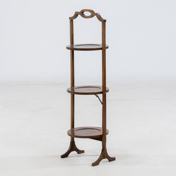 CAKESTAND, valnöt, engelsk stil, 1900-talets andra hälft